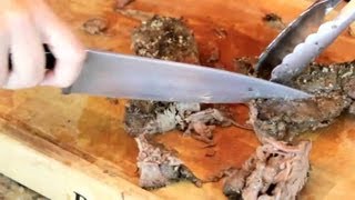 Carving a Beef Pot Roast  Roast Beef Recipes [upl. by Karp]