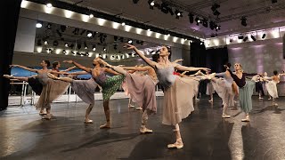 The Royal Ballet rehearse Giselle WorldBalletDay 2021 [upl. by Imer579]