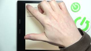 How to Set Lock Screen on AMAZON Kindle Oasis [upl. by Abell239]