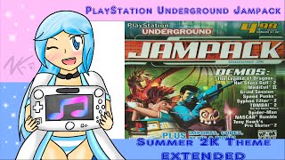 PlayStation Underground Jampack Summer 2K Theme Extended [upl. by Htebsle]