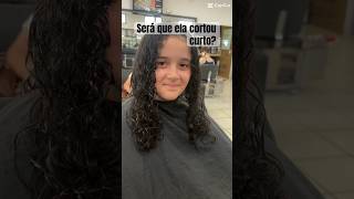 Corte de cabelo cacheado em camadas cabelo cachos cursoonline shorts shortsvideo hair fyp 3d [upl. by Nich]