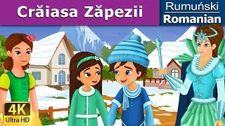 Crăiasa Zăpezii  The Snow Queen in Romana  Romanian Fairy Tales [upl. by Aremihc]