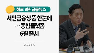 금융정책 서민금융상품 한눈에···종합플랫폼 6월 출시202415 [upl. by Helfand]