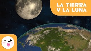 La Luna y la Tierra  Sistema solar para niños [upl. by Etti]