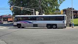 NJ TRANSIT 166 CRESSKILL MCI D4500CT 21270 [upl. by Gorlin]