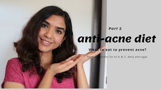 Antiacne diet what to eat when going off dairy and sugar [upl. by Mclyman]