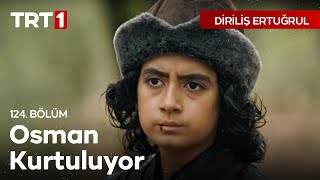 Diriliş Ertuğrul 124 Bölüm  Ertuğrul Osman ve Savcının imdadına yetişir [upl. by Dolli]