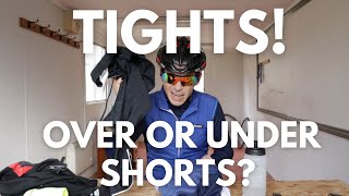 Do You Wear Tights UNDER Cycling Shorts [upl. by Dlonyer201]