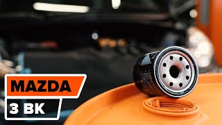 Cum se înlocuiesc uleiul de motor și filtrul de ulei pe MAZDA 3 BK TUTORIAL AUTODOC [upl. by Arron]