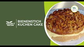 Seasonal Recipes by TagTaste  Recipe 5  Bienenstich kuchen Bee Sting Cake [upl. by Eelarbed]