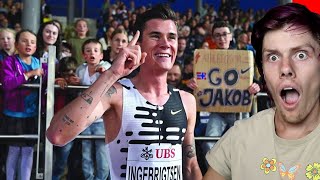 Jakob Ingebrigtsen 1500m Lasuanne 2023 [upl. by Nedry412]