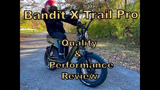 Bandit X Trail Pro Electric Bike Quality Performance amp Feature Review [upl. by Sindee]