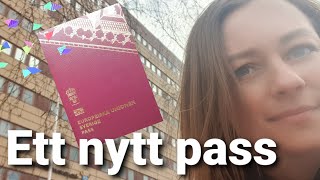 Vi gör ett nytt svenskt pass för vår dotter [upl. by Oer756]