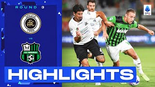 SpeziaSassuolo 22  A goalridden draw at the Picco Stadium  Goals amp Highlights  Serie A 202223 [upl. by Hares]