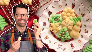 How to Make Spritz Cookies  My Favorite Holiday Cookies [upl. by Baumbaugh]