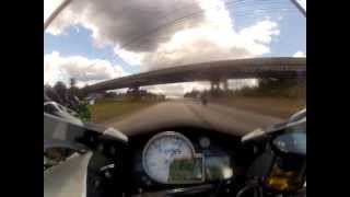 2013 BMW HP4 vs 2013 Kawasaki ZX14R [upl. by Ttoille478]