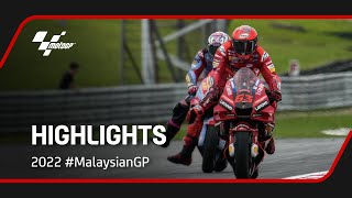 MotoGP™ Race Highlights  2022 MalaysianGP 🇲🇾 [upl. by Ahseem556]