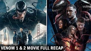 Venom 1 amp 2 Movie Full Recap  Explained Hindi amp Urdu [upl. by Lowell489]