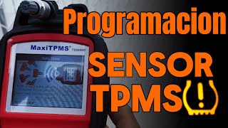 How to program new tire pressure sensors Autel TS508WF [upl. by Tiphani408]