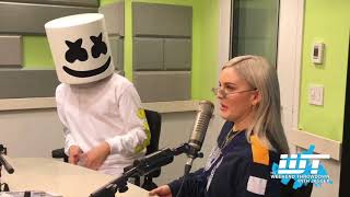 Marshmello amp AnneMarie Talk Friends [upl. by Nnylhsa792]