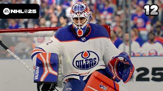 NHL 25 Goalie Be a Pro 12  quotContinuing Our Edmonton Adventurequot [upl. by Dukie]