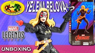 UNBOXING  Marvel Legends  YELENA BELOVA  Hasbro  Action Figure  Yelena Always Back With Hydra [upl. by Katt]