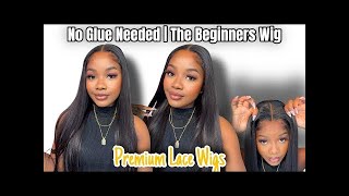 Beginner Friendly Wear and Go HD Lace Wig Human Hair Glueless Wigs Install ft Premium Lace Wig [upl. by Nosa]