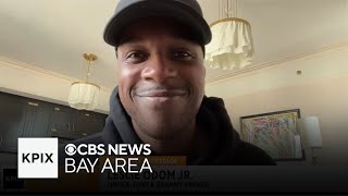 Leslie Odom Jr previews The Christmas Tour at San Franciscos Golden Gate Theatre [upl. by Vowel239]