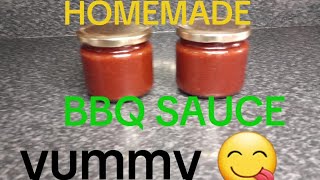 HOMEMADE BBQ SAUCE [upl. by Eilla966]