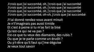 PAROLES Maître Gims Mon Coeur Meurtri Official Lyrics [upl. by Aivon500]