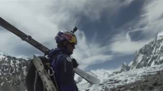 Andrzej Bargiel skis down K2 Red Bull Content Pool [upl. by Odlonra770]