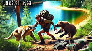 Deadly Day Day 30 Wilderness Survival  Subsistence Gameplay [upl. by Elodie498]