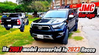 Hilux 2007 model Converted to Rocco 2023  Awesome conversion by JMC Garage [upl. by Bald470]