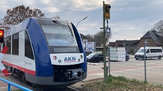 Lint 41 Einfahrt Haslohfurth und Abfahrt Linie A2 AKN [upl. by Anelem]