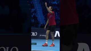 Medvedev completely melts down throwing his racquet around and returning with the handle 😅 [upl. by Roque]