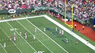 New York Jets vs Arizona Cardinals FAVRE to COLES TOUCHDOWN [upl. by Rasecoiluj]