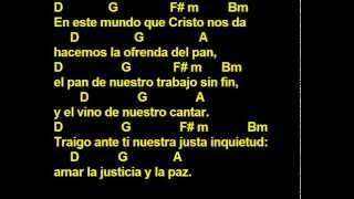 CANTOS PARA MISA  SABER QUE VENDRÁS  OFERTORIO  LETRA Y ACORDES  ADVIENTO Y ORDINARIO [upl. by Jagir]