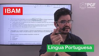 Questões de Língua Portuguesa  Banca IBAM [upl. by Pincas52]