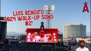 2024 LUIS RENGIFO LIVE WALKUP SONG 2  2024 Angels Baseball [upl. by Harald433]