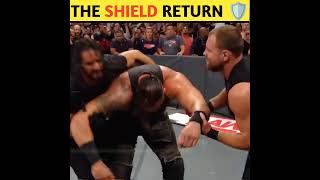 The Shield reunite to stop Braun Strowman from cashing in shorts wwe [upl. by Martha111]