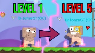 Upgrading Ancestral Lens of Riches From Level 1 to 5  Growtopia [upl. by Trebornhoj]