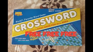 How To Play Crossword Game Scrabble Game IN HINDI [upl. by Gibbs605]