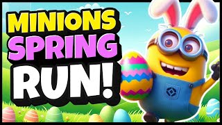 Minions Easter Run  Brain Break  Freeze Dance  Just Dance [upl. by Yldarb842]