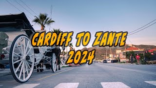 Cardiff to Zante 2024 [upl. by Koloski]