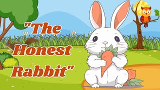 Moral story Honest Rabbit story for kids [upl. by Fugate]