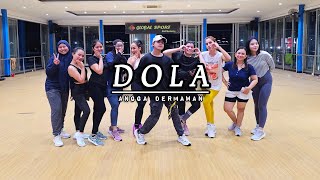 DOLA  Angga Dermawan  ZUMBA  FITNESS  DANCE  TIKTOK  VIRAL [upl. by Anahsit919]