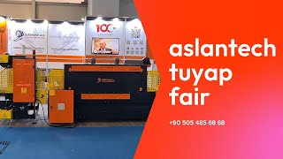 ASLANTECH MACHINE LABORATORY SHRINK MACHINES TÜYAP FAİR [upl. by Aynekat]