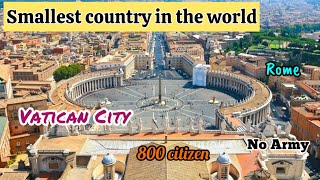 Welcome to smallest country in the worldvatican city🇻🇦no government🫢 [upl. by Dowlen]