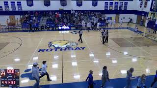 Rothsay High School vs pch Boys Varsity Basketball [upl. by Bay752]