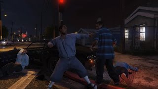 Varrios Los Aztecas part 3 Marabunta Trouble  GTA Movie [upl. by Bowers329]